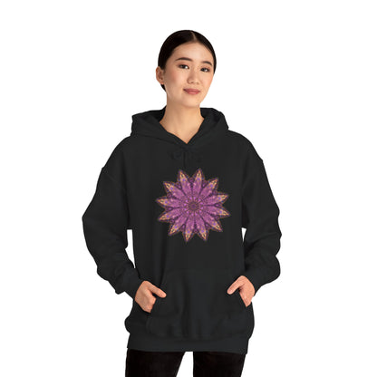 Unisex Heavy Blend™ Hooded Sweatshirt - Love Light Mandalas No.16