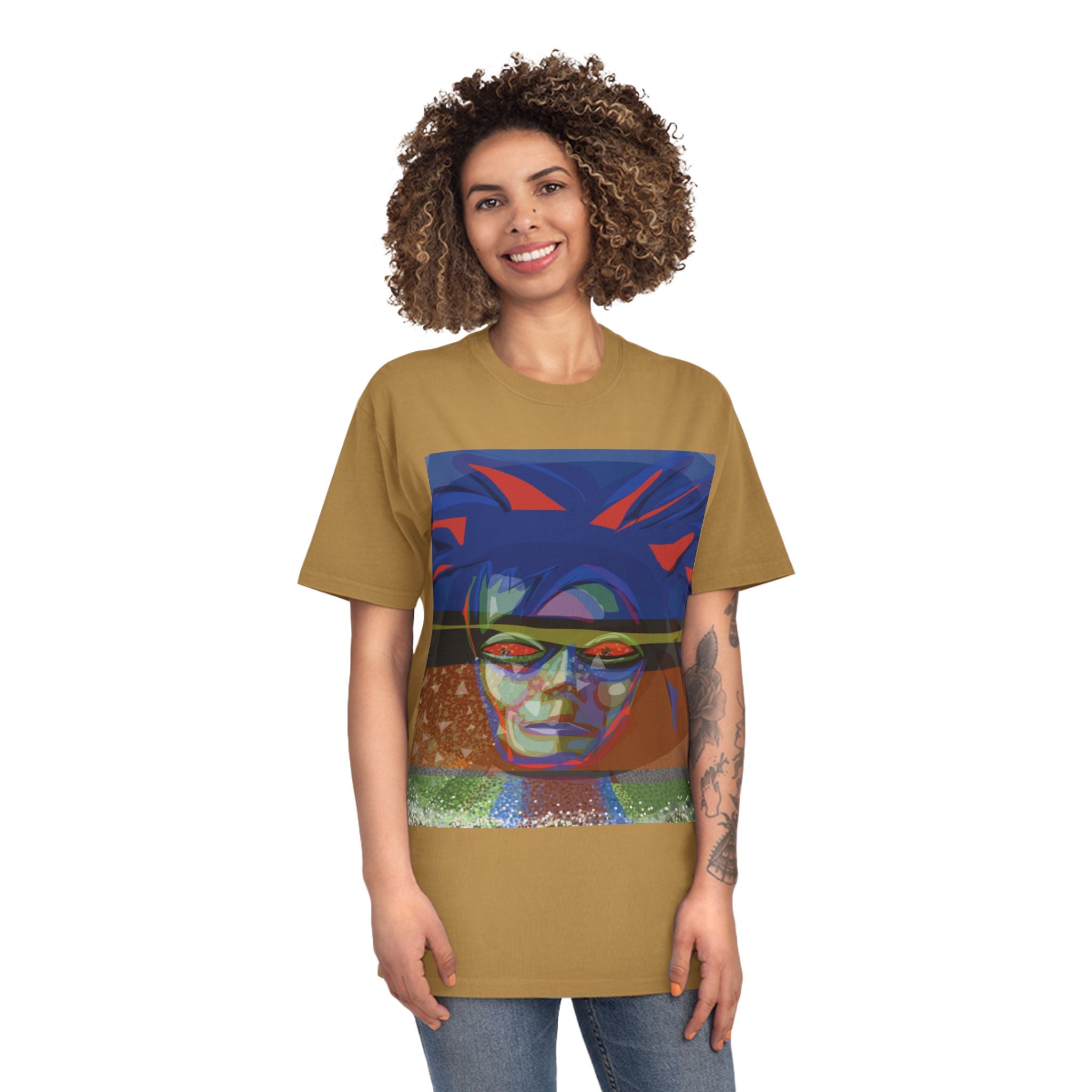 Unisex Faded Shirt -The Traveller Series (Seeing)
