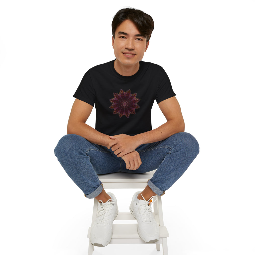Unisex Ultra Cotton Tee - Love Light Mandalas No.5