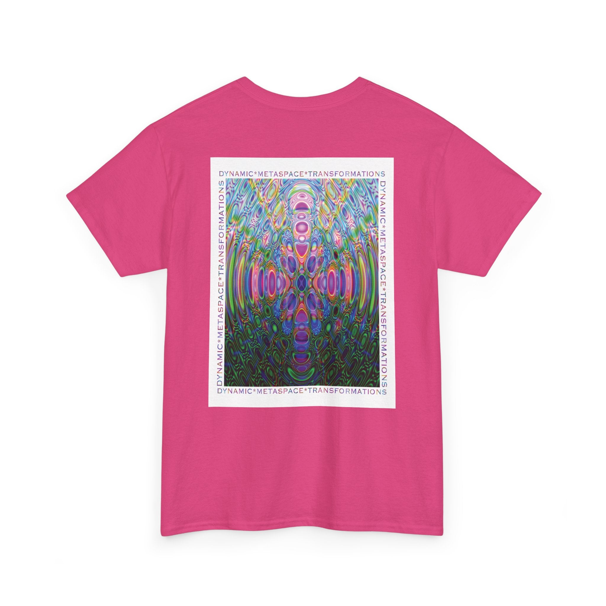 Unisex Heavy Cotton Tee (Back) - DMT Seer No.2