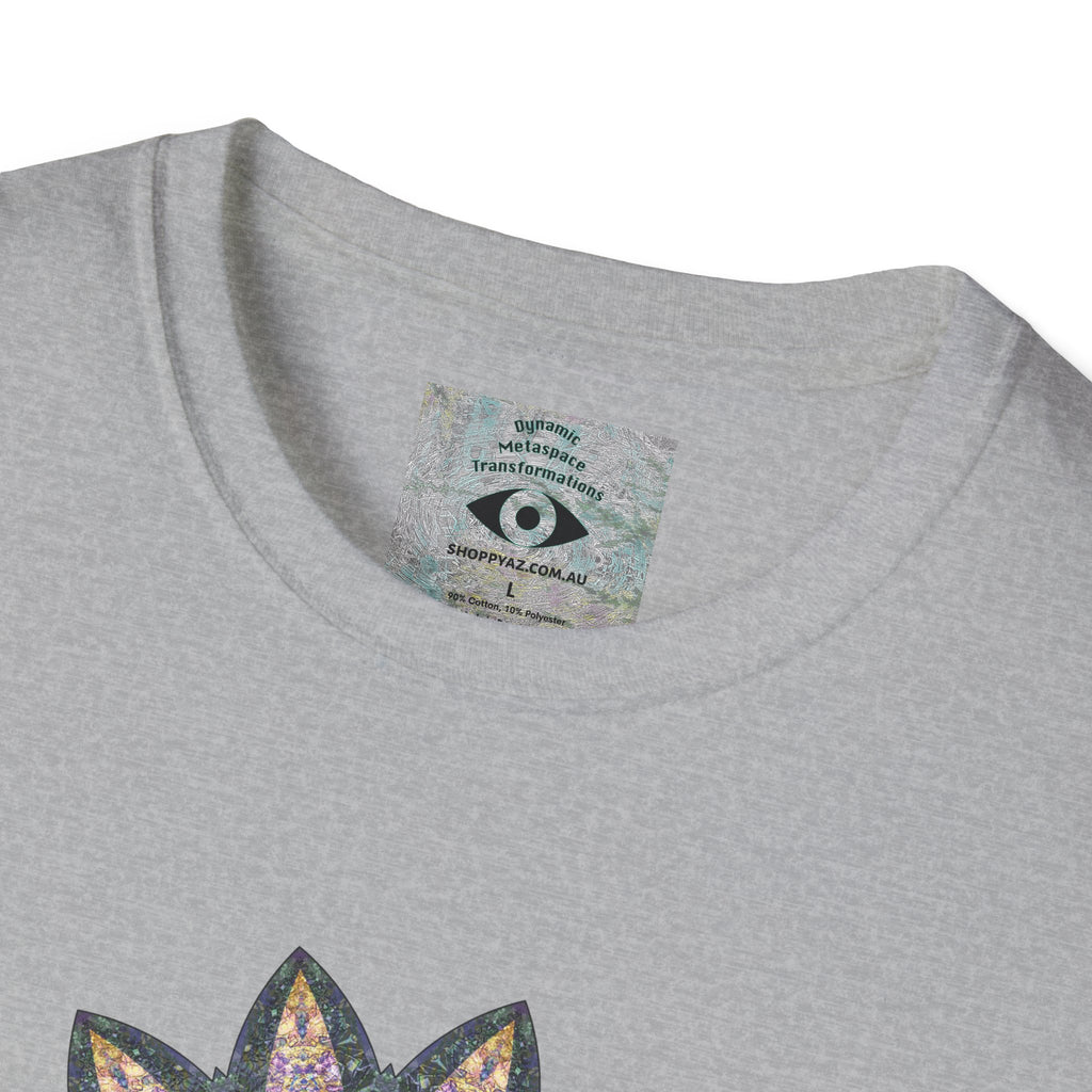 Unisex Softstyle T-Shirt - Love Light Mandalas No.21