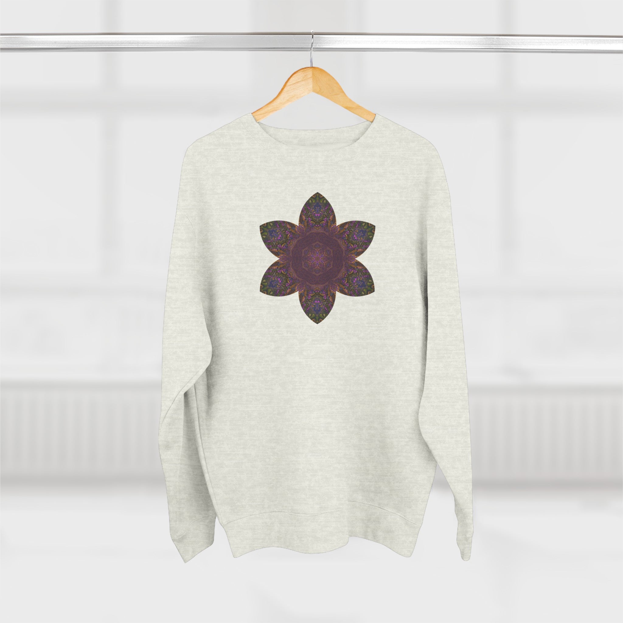 Unisex Crewneck Sweatshirt - Love Light Mandalas No.3