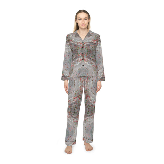 Women's Satin Pajamas - DK Series No.1