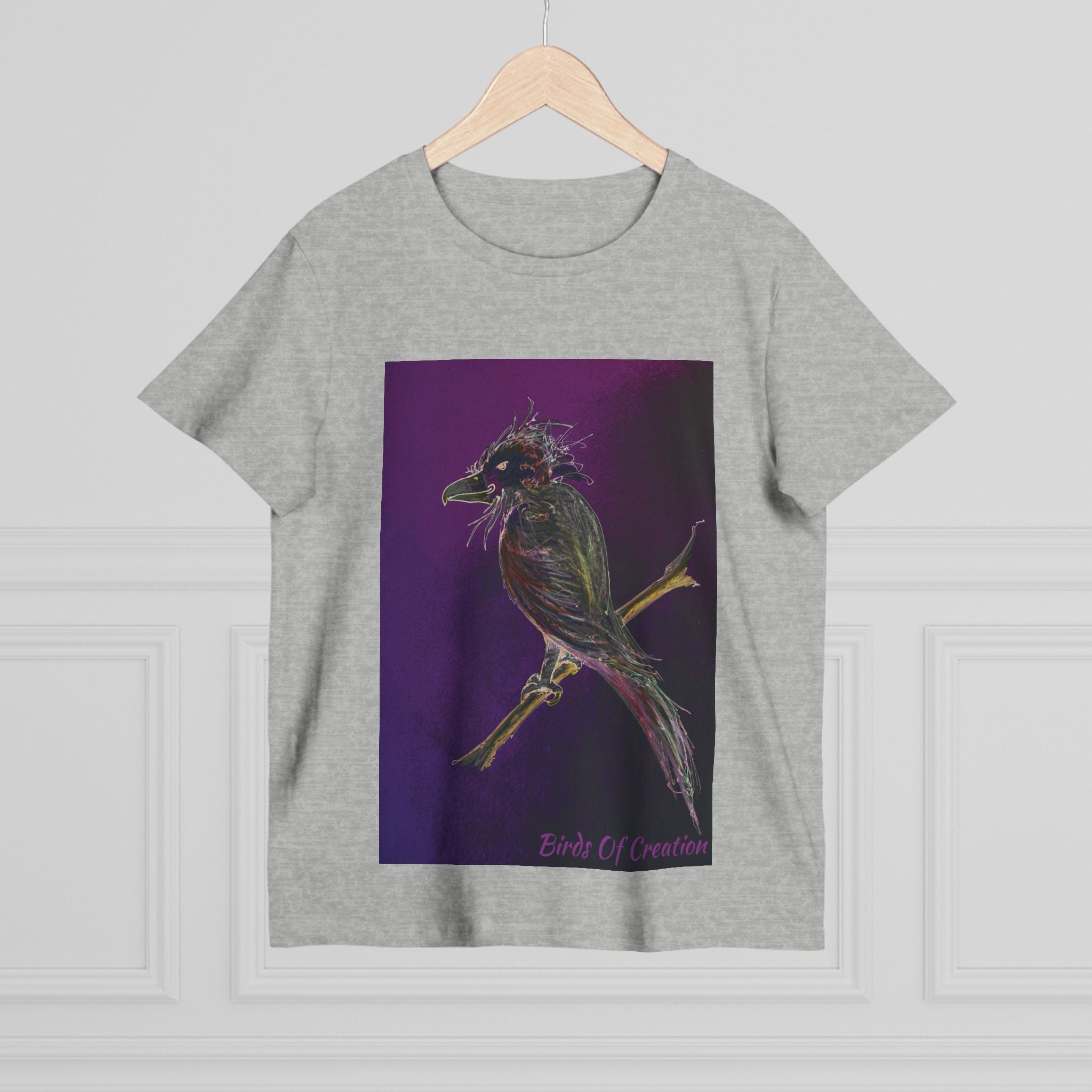 Women’s Maple Tee - Birds Of Creation No.1