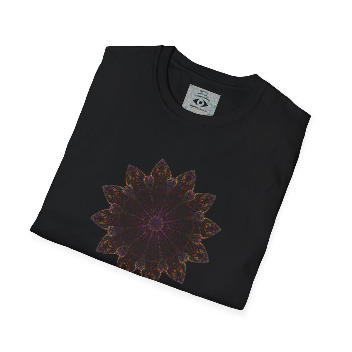 Unisex Softstyle T-Shirt - Love Light Mandalas No.12