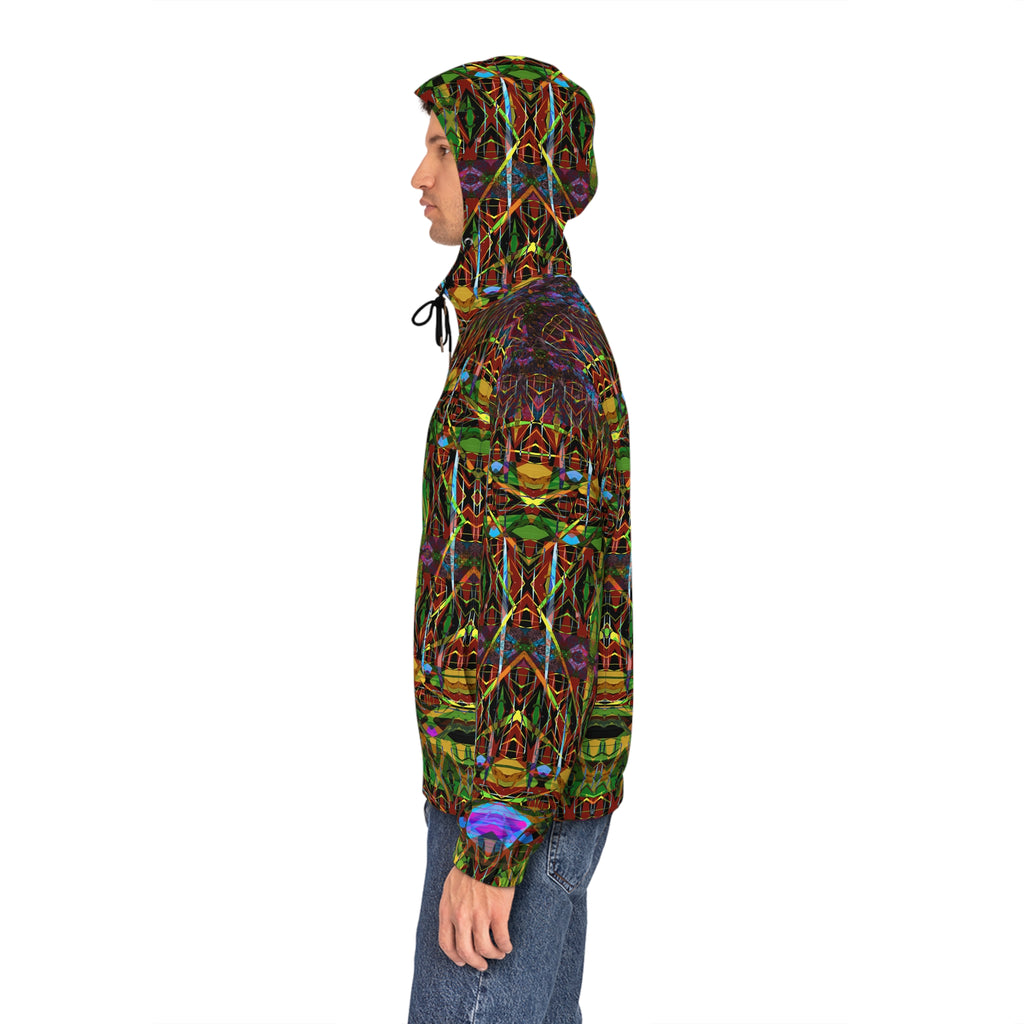 Men's Full-Zip Hoodie - Mandala Series No.5