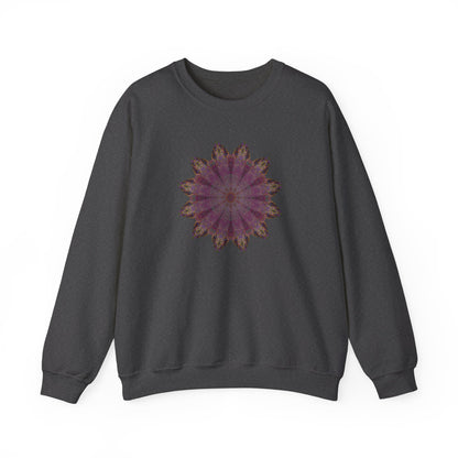 Unisex Heavy Blend™ Crewneck Sweatshirt - Love Light Mandalas No.6