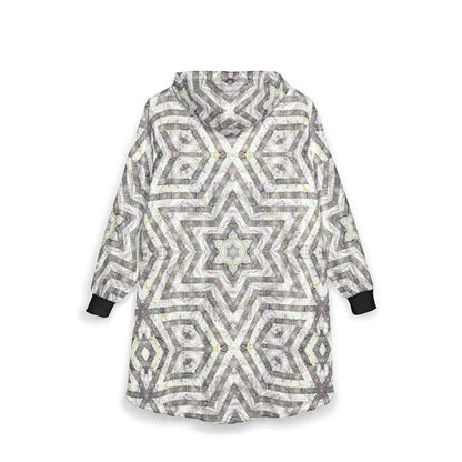 Unisex Hooded Blanket - Kaleidoscope P5 No. 19