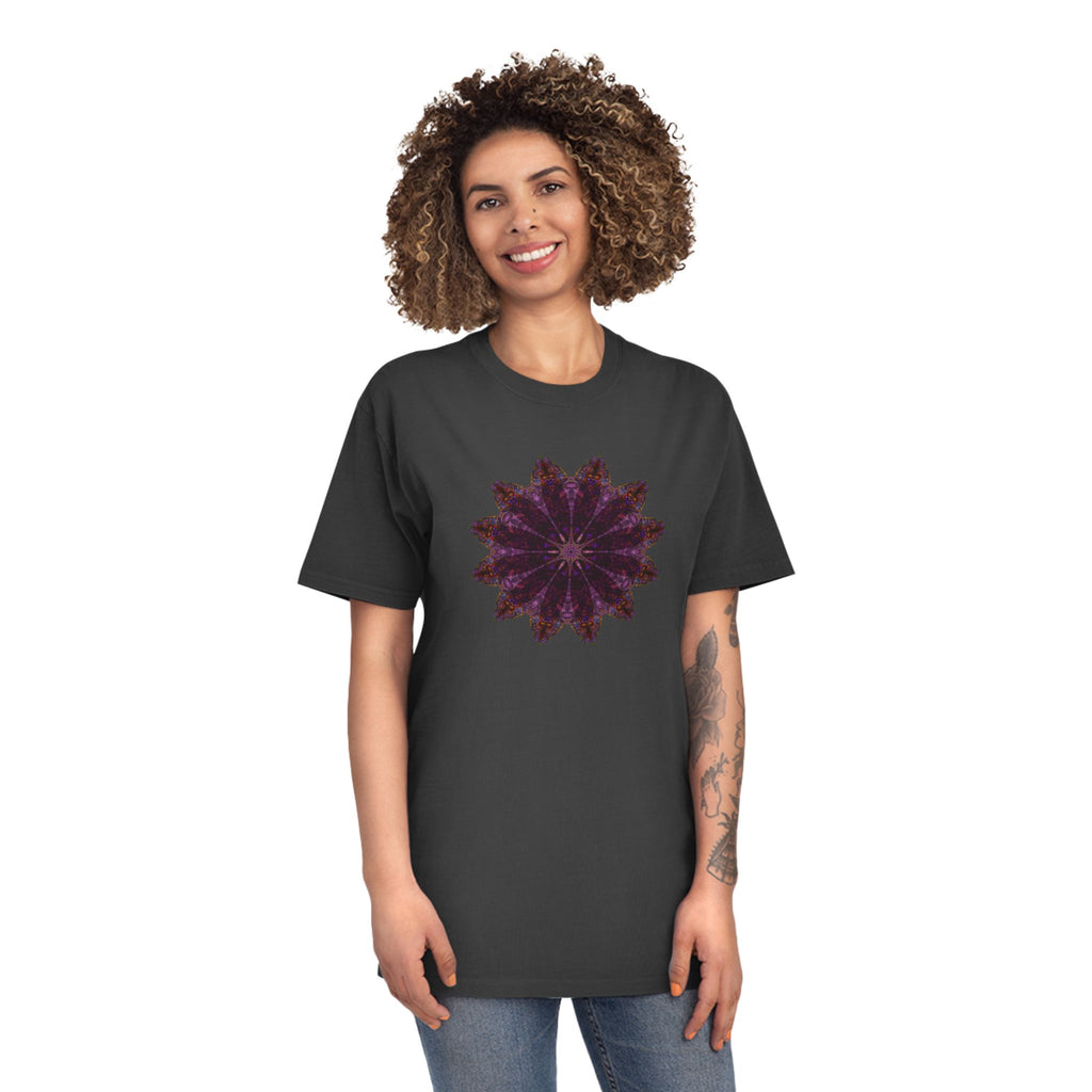 Unisex Faded Shirt - Love Light Mandalas No.15