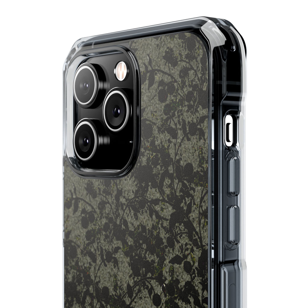 iPhone 14 Magnetic Clear Impact Case - Hidden Weave Series V3 No.25