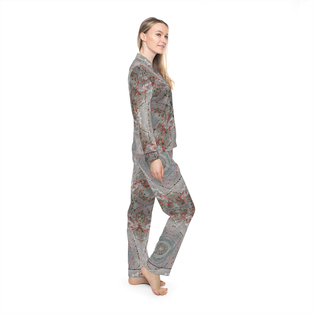 Women's Satin Pajamas - DK Series No.1