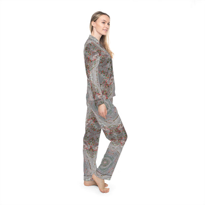 Women's Satin Pajamas - DK Series No.1