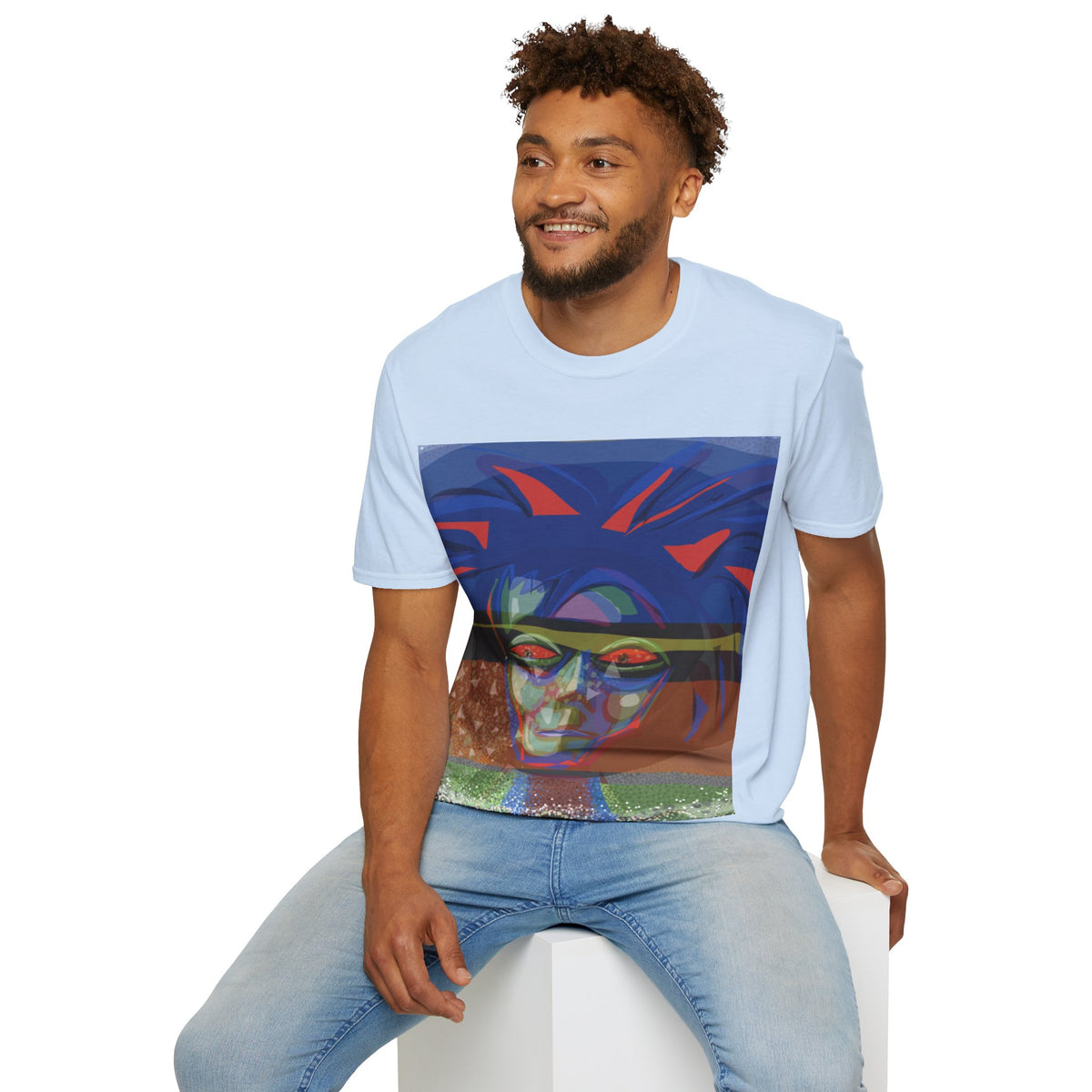 Unisex Softstyle T-Shirt - The Traveller Series (Seeing)