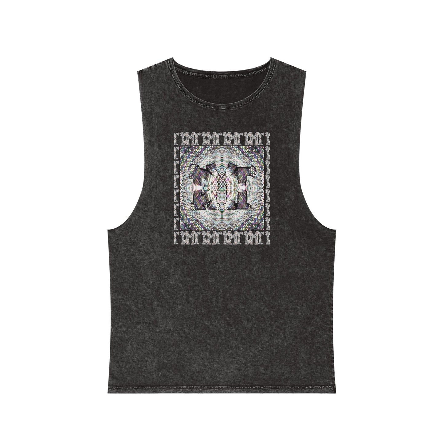 Unisex Stonewash Tank Top - DMT Scribe No.8