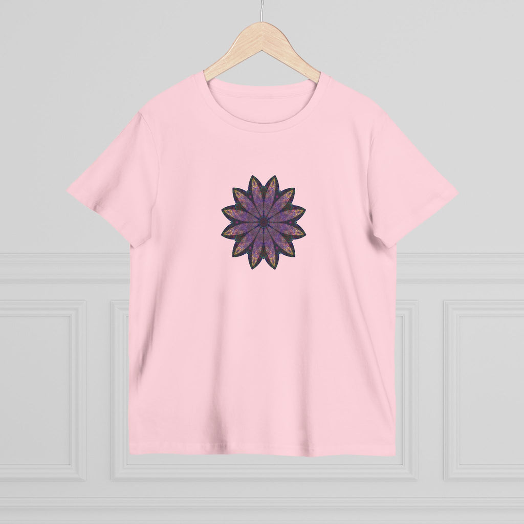 Women’s Maple Tee - Love Light Mandalas No.24