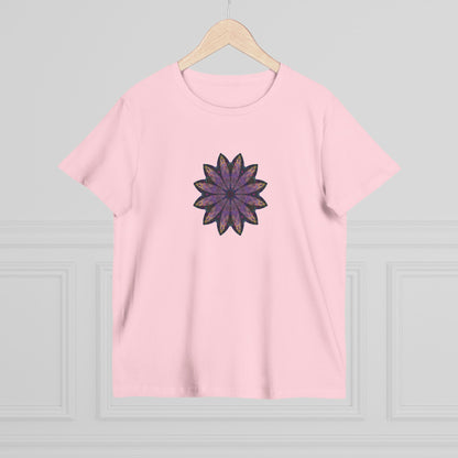 Women’s Maple Tee - Love Light Mandalas No.24