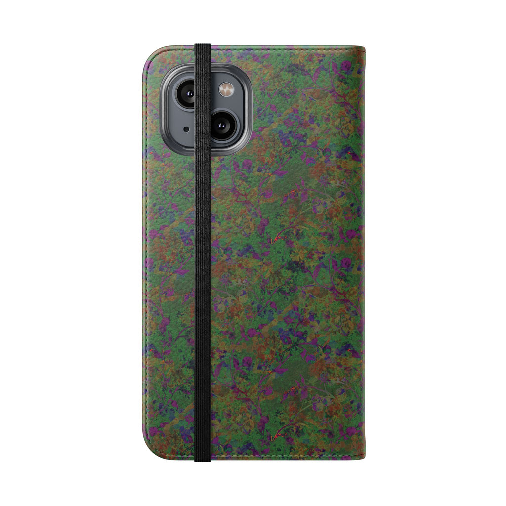 iPhone 14 Flip Case - Hidden Weave Series V3 No.24