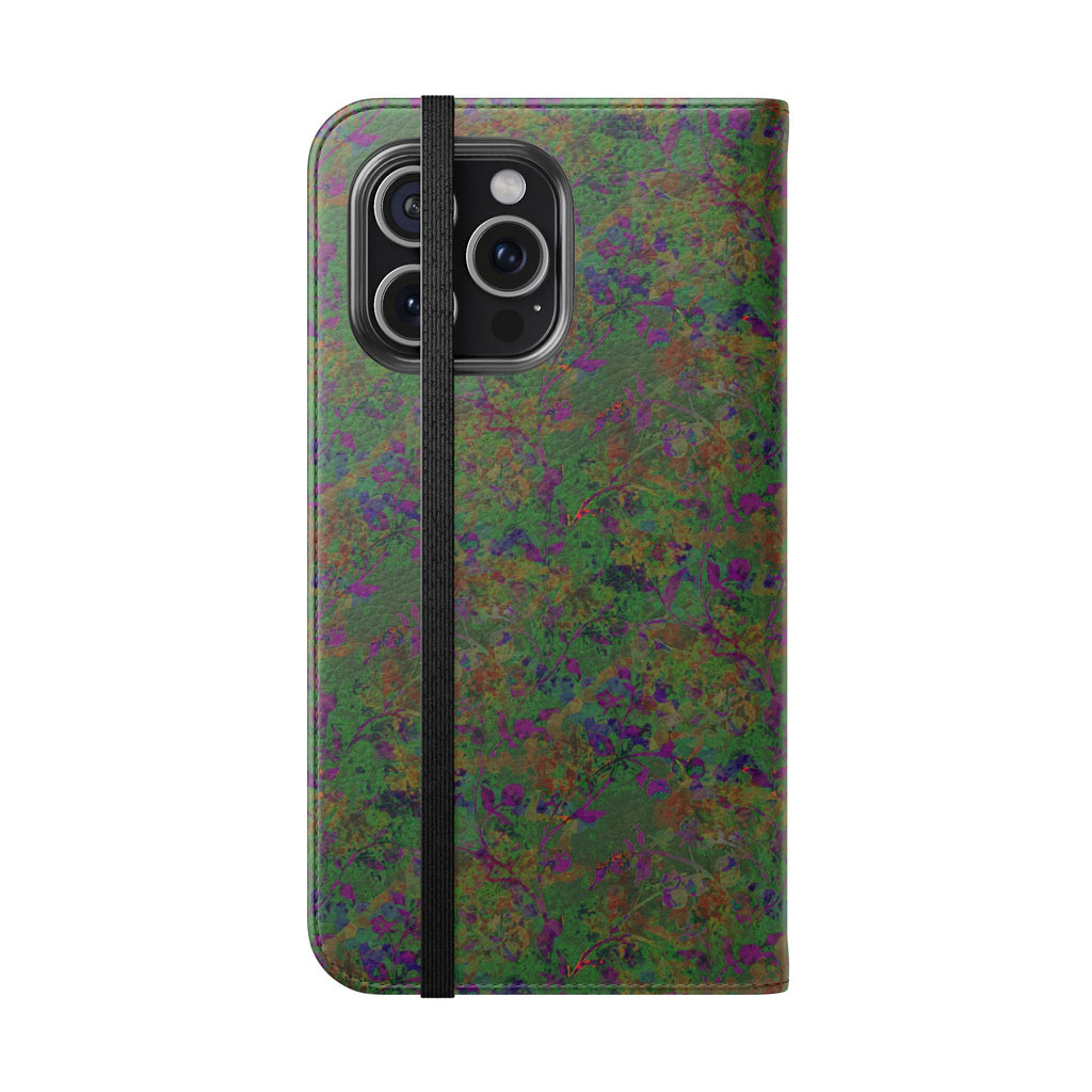 iPhone 15 Flip Case - Hidden Weave Series V3 No.24