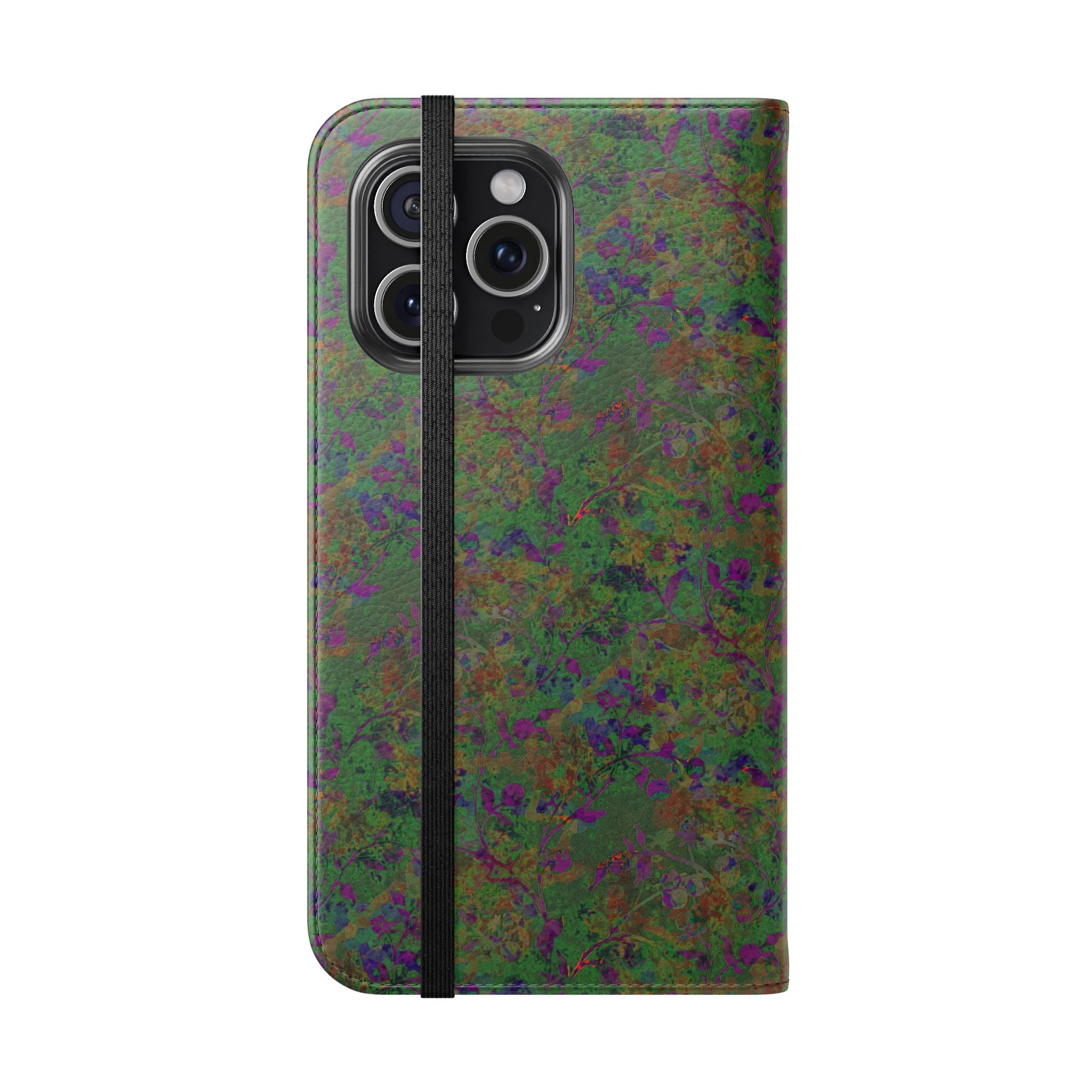 iPhone 15 Flip Case - Hidden Weave Series V3 No.24