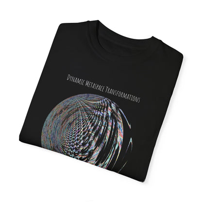 Unisex Garment-Dyed T-shirt - Fractal Moon No.2