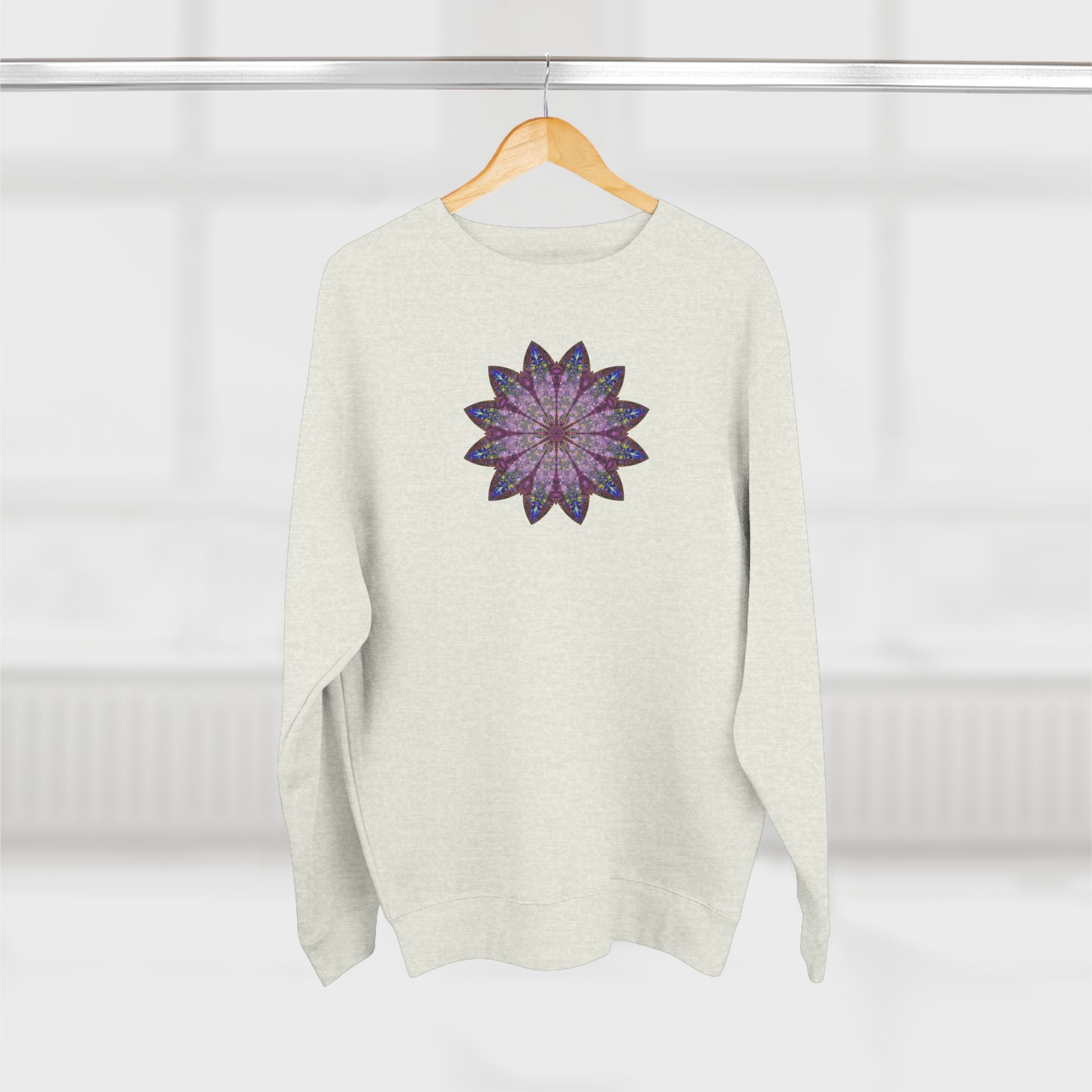 Unisex Crewneck Sweatshirt - Love Light Mandalas No.17