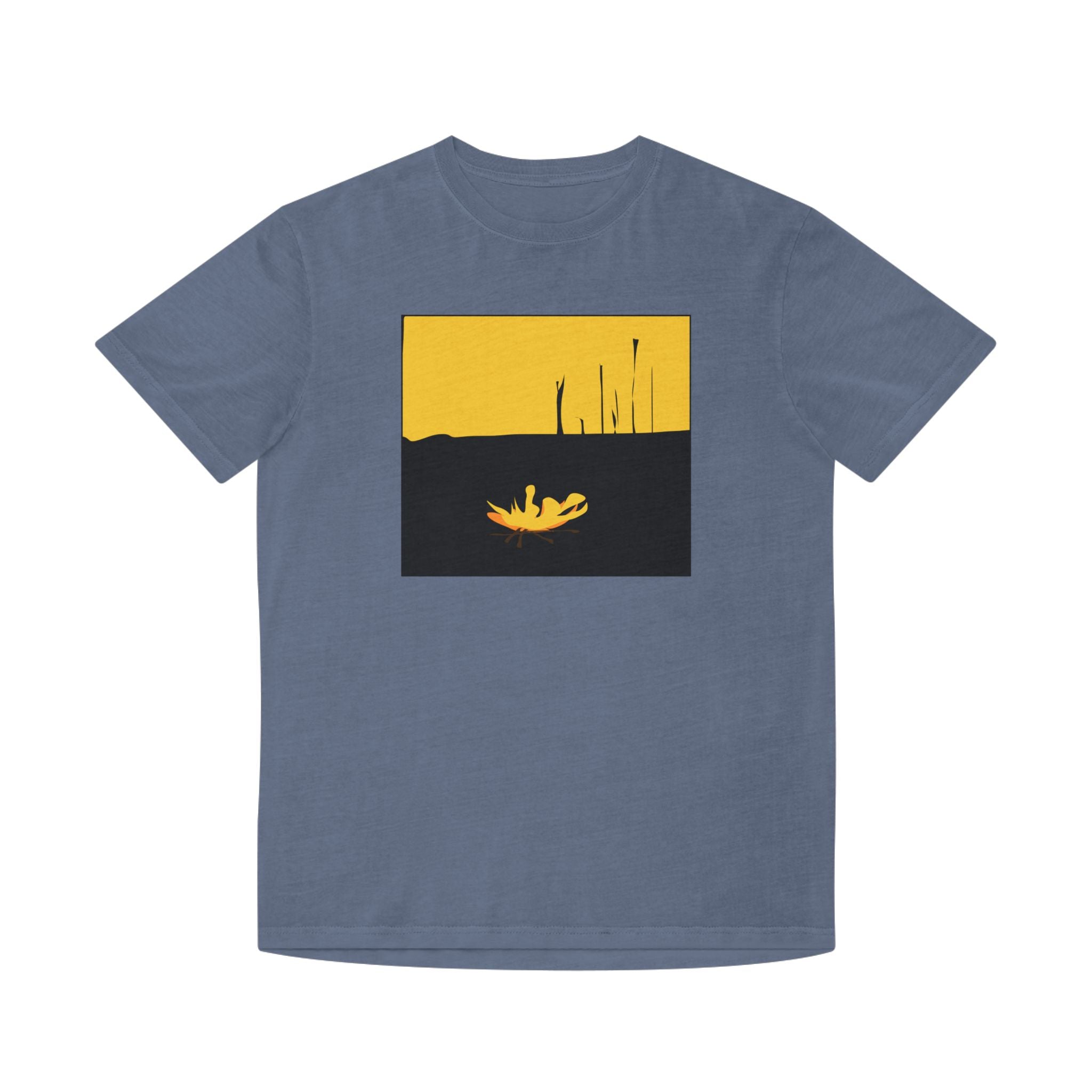 Unisex Faded Shirt -The Traveller Series (Fire)