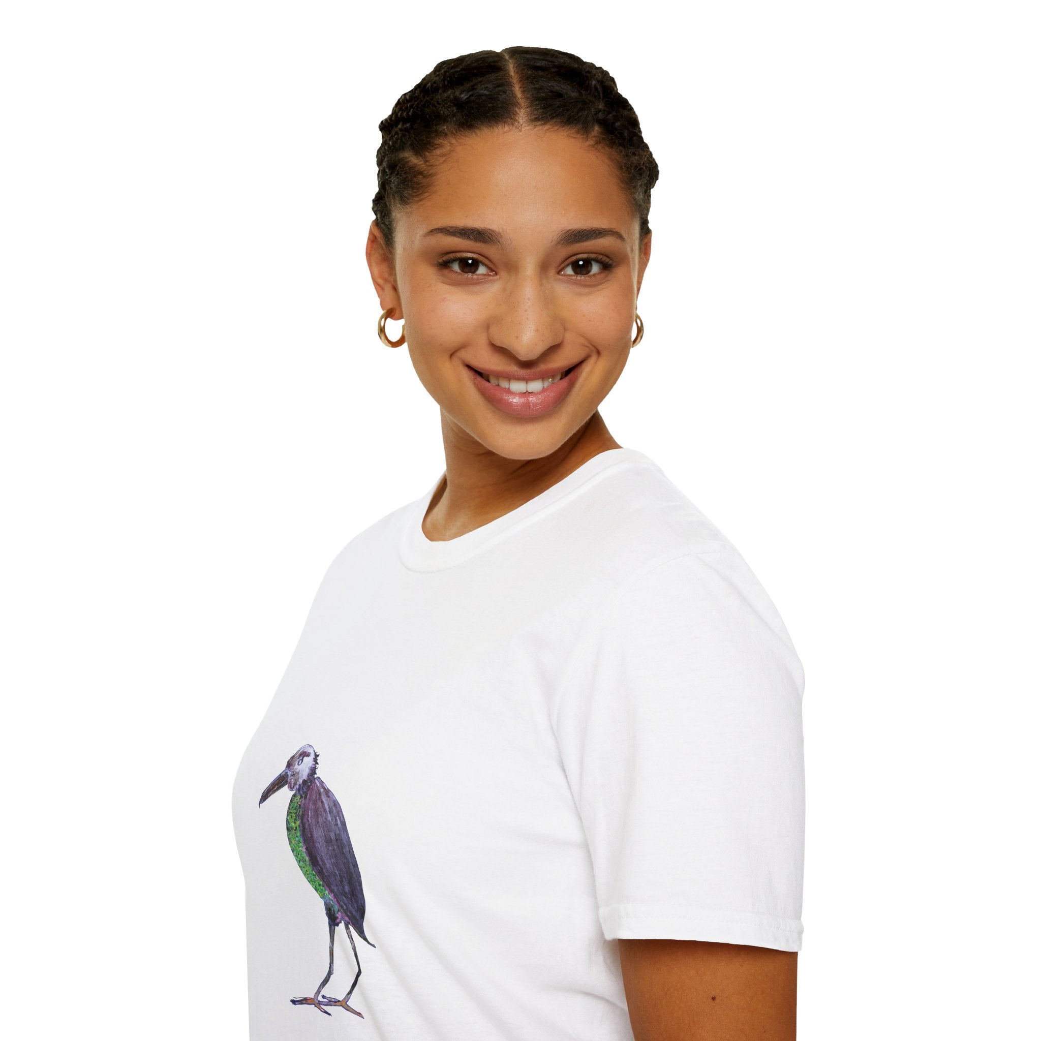 Unisex Softstyle T-Shirt - Birds Of Creation No.2