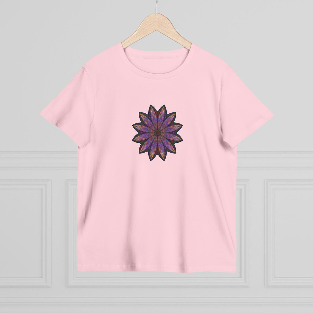 Women’s Maple Tee - Love Light Mandalas No.23