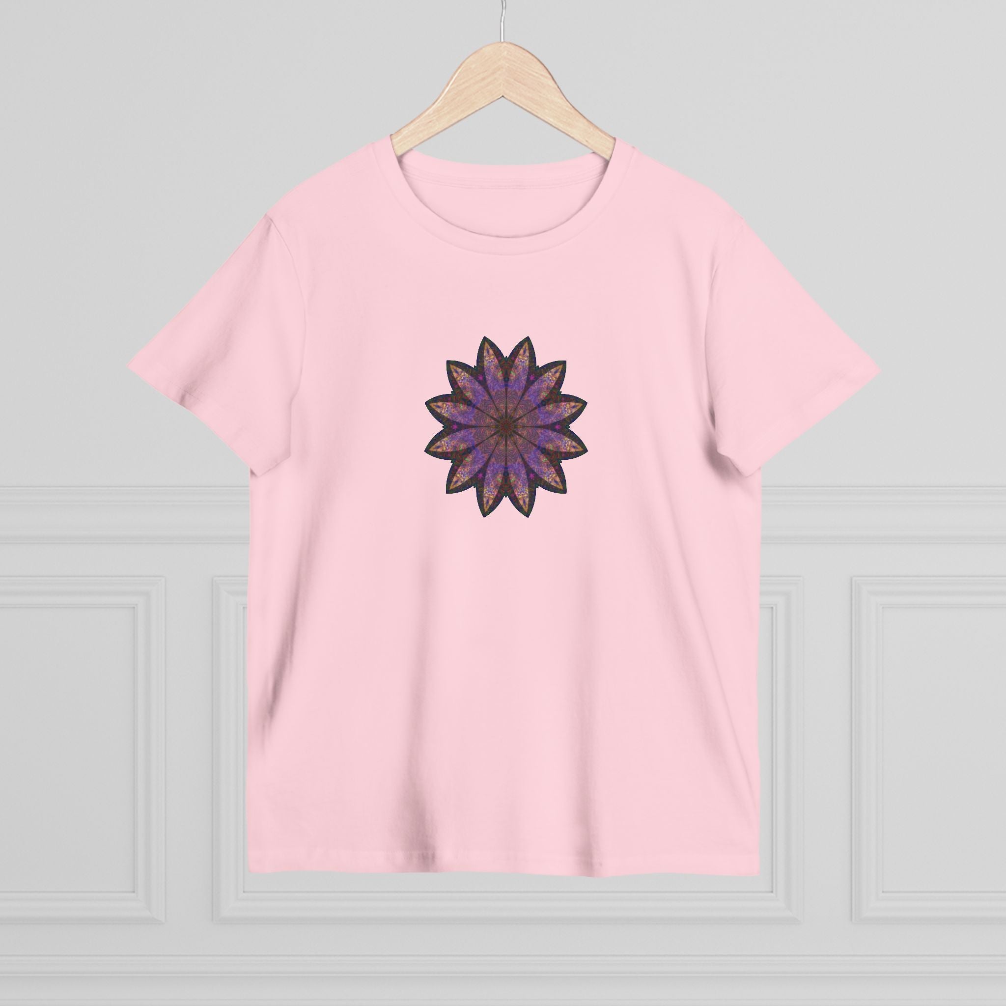 Women’s Maple Tee - Love Light Mandalas No.23