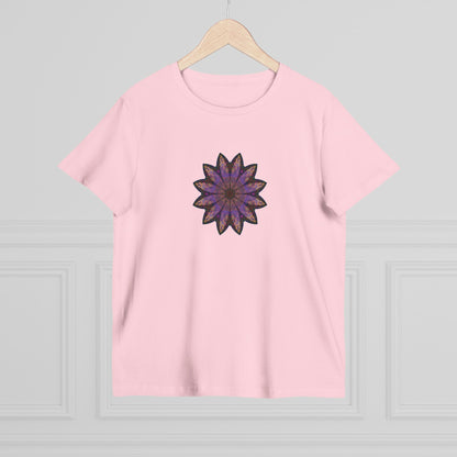 Women’s Maple Tee - Love Light Mandalas No.23