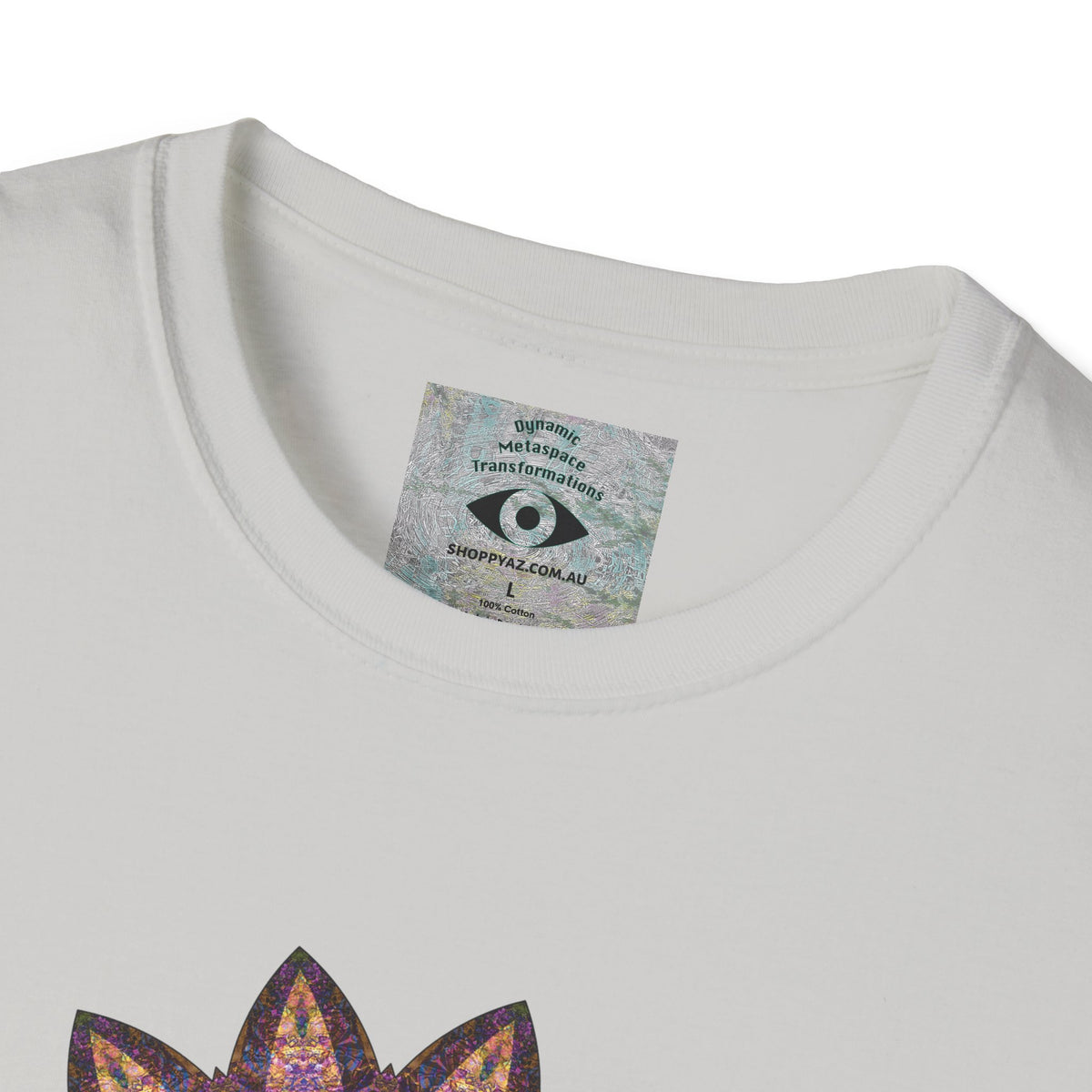 Unisex Softstyle T-Shirt - Love Light Mandalas No.16