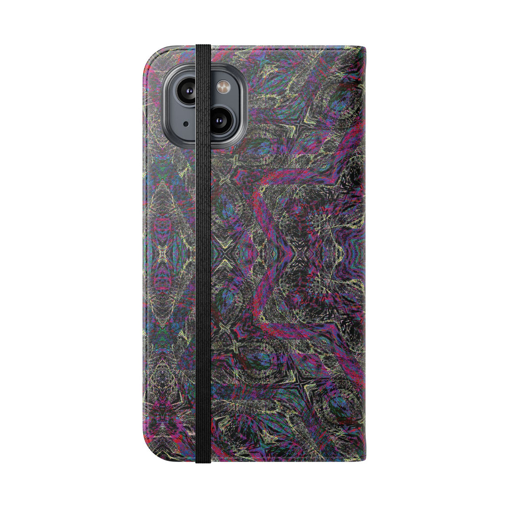 iPhone 14 Flip Case - P5 Kaleidoscopic No.33