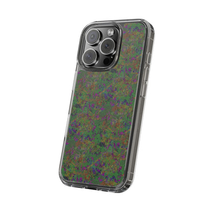iPhone 16 Clear Case – Hidden Weave Series V3 No.24