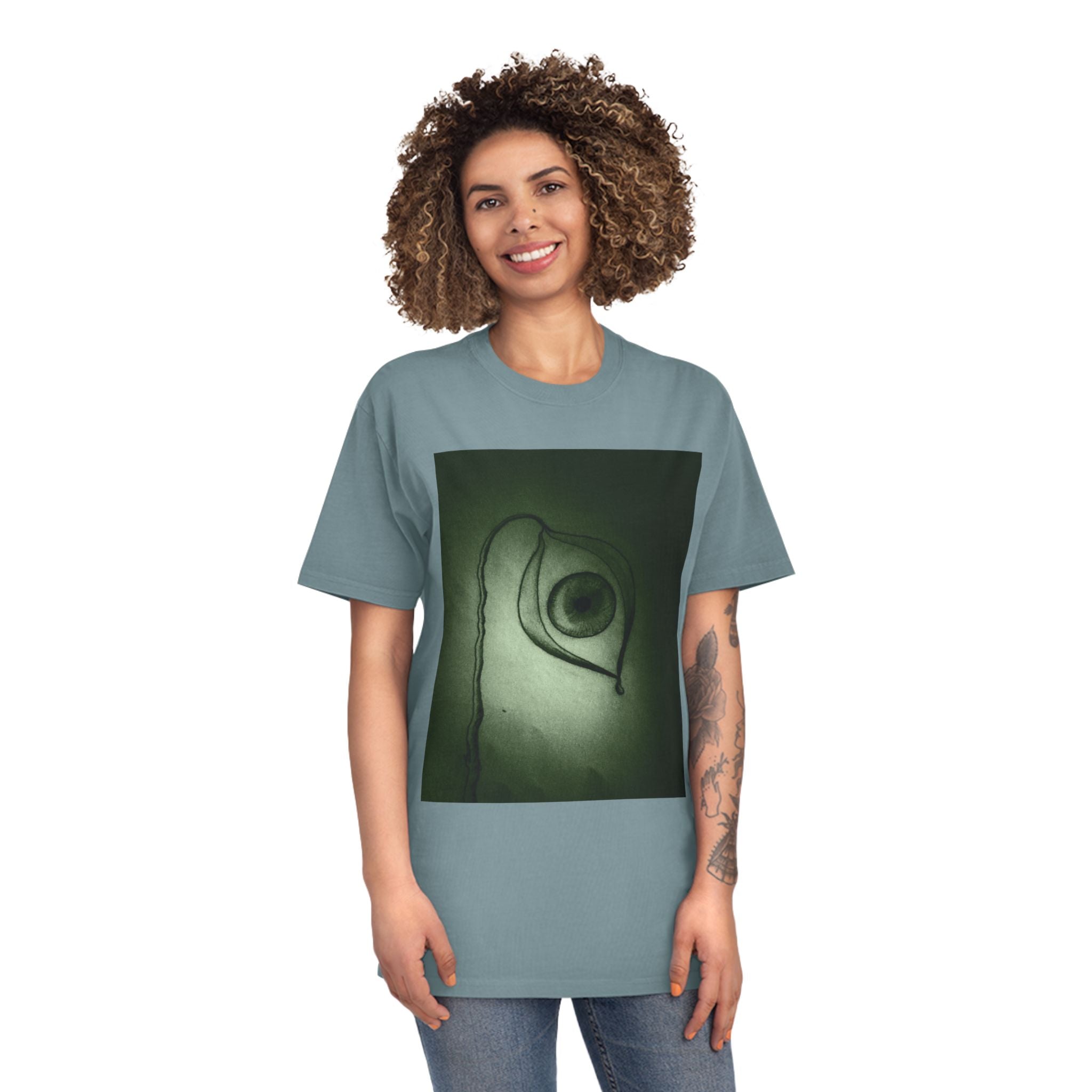 Unisex Faded Shirt - Eye Plants No.2