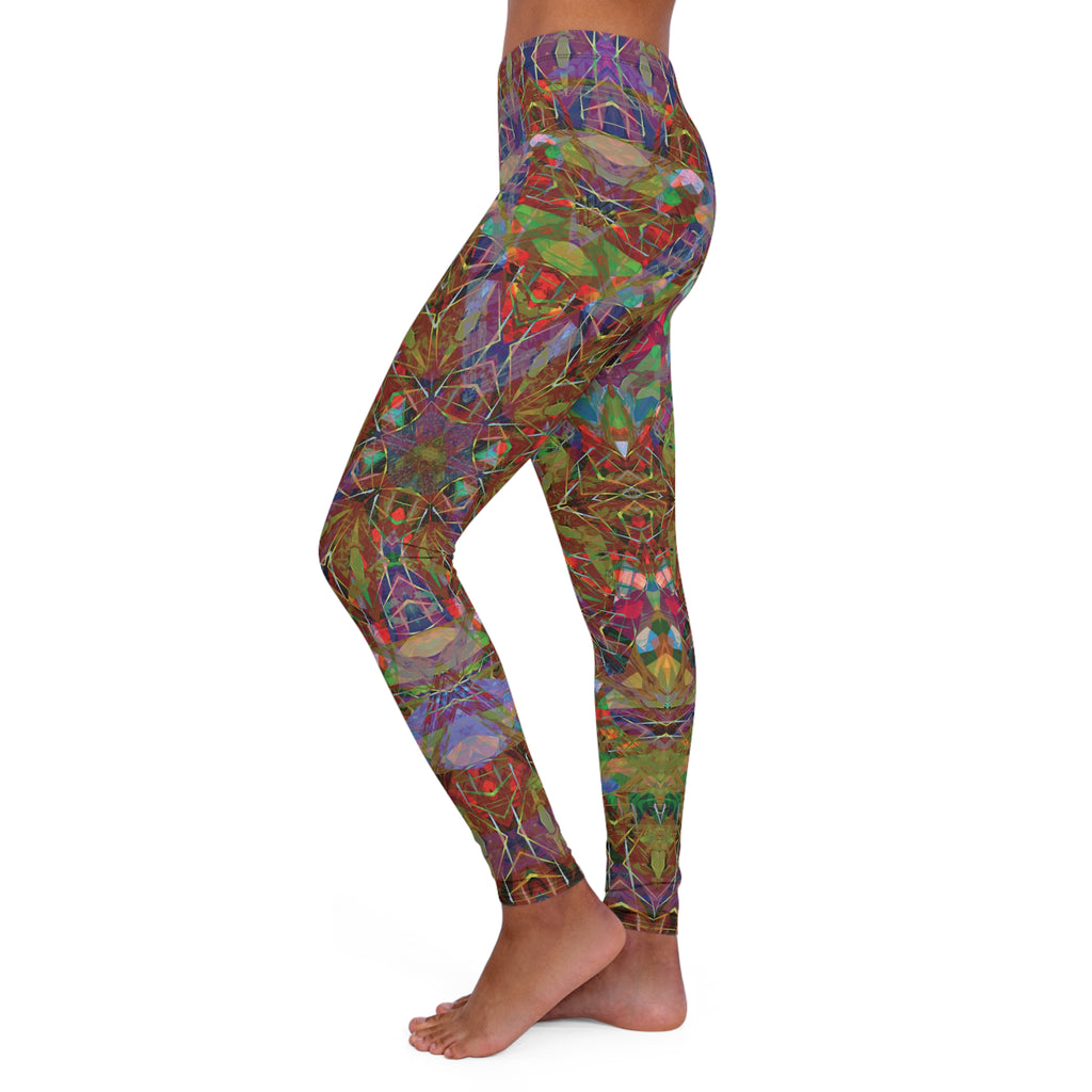 Spandex Leggings - Mandala Series No.15