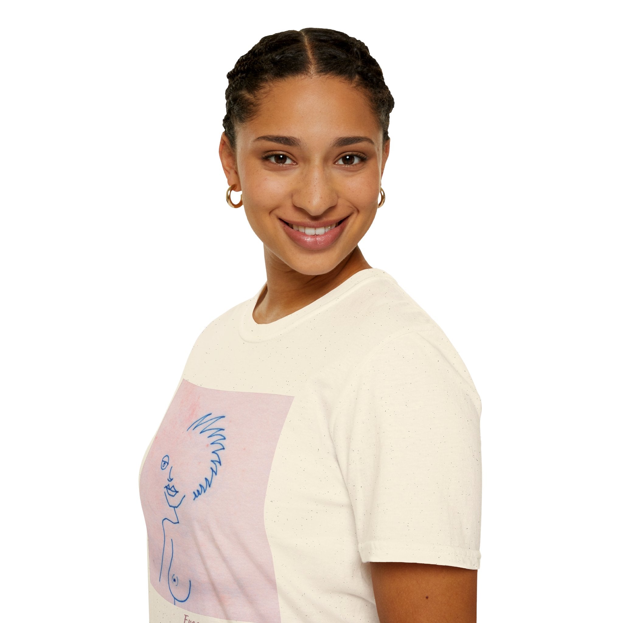 Unisex Softstyle T-Shirt - Frequent Daydreams Sketch No.46