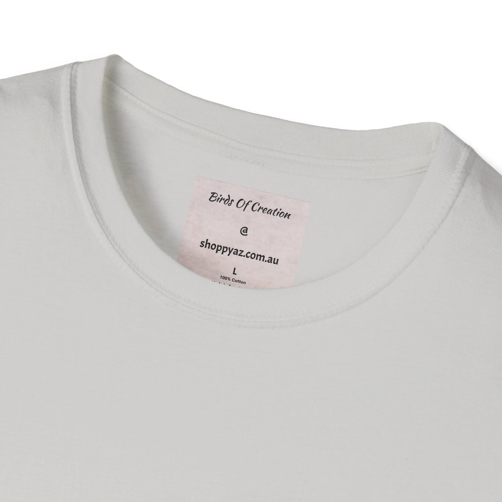 Unisex Softstyle T-Shirt - Birds Of Creation No.2