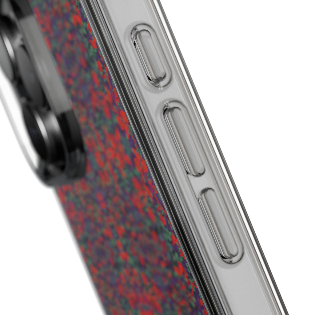 iPhone 16 Clear Case – Hidden Weave Series No.25