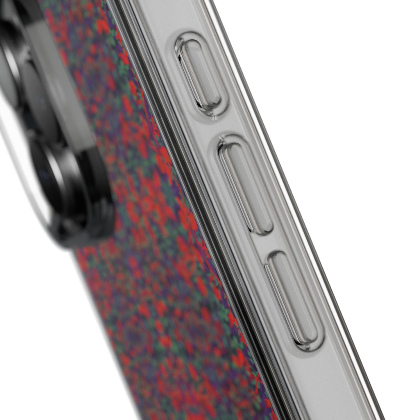 iPhone 16 Clear Case – Hidden Weave Series No.25