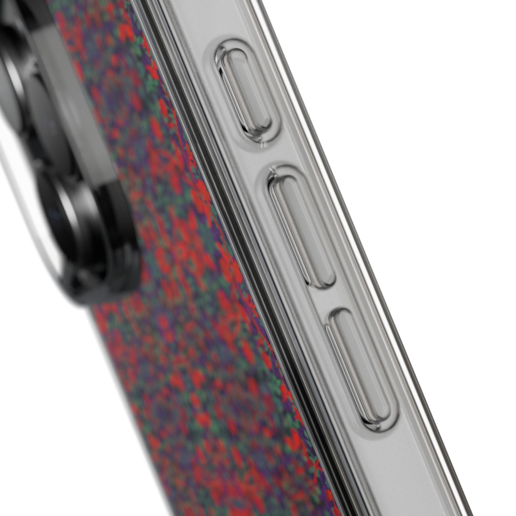 iPhone 16 Clear Case – Hidden Weave Series No.25