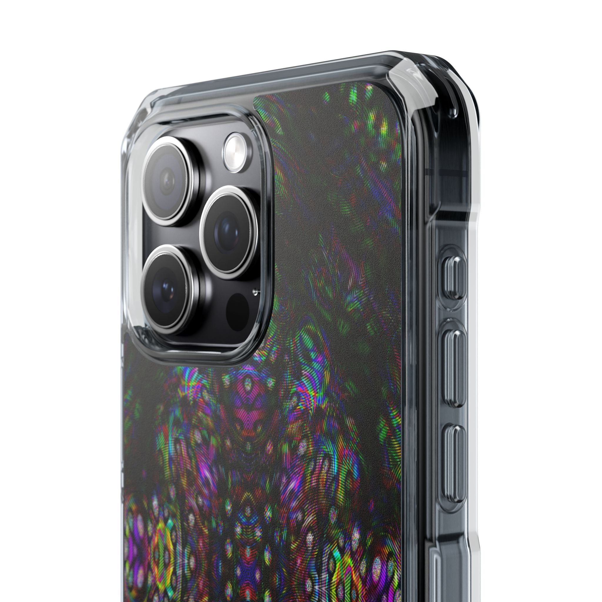 iPhone 15 Magnetic Clear Impact Case - DMT Scribe Tiles No.2