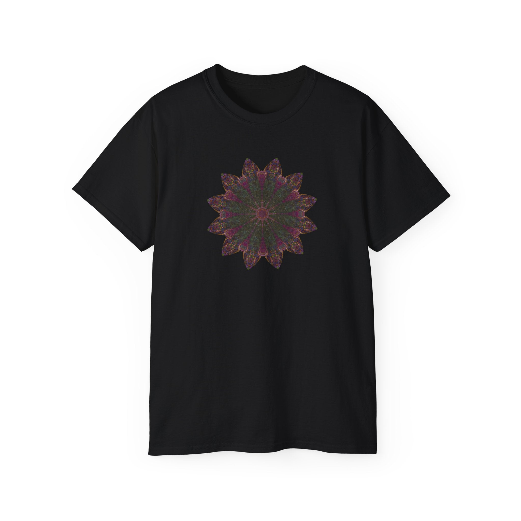 Unisex Ultra Cotton Tee - Love Light Mandalas No.7