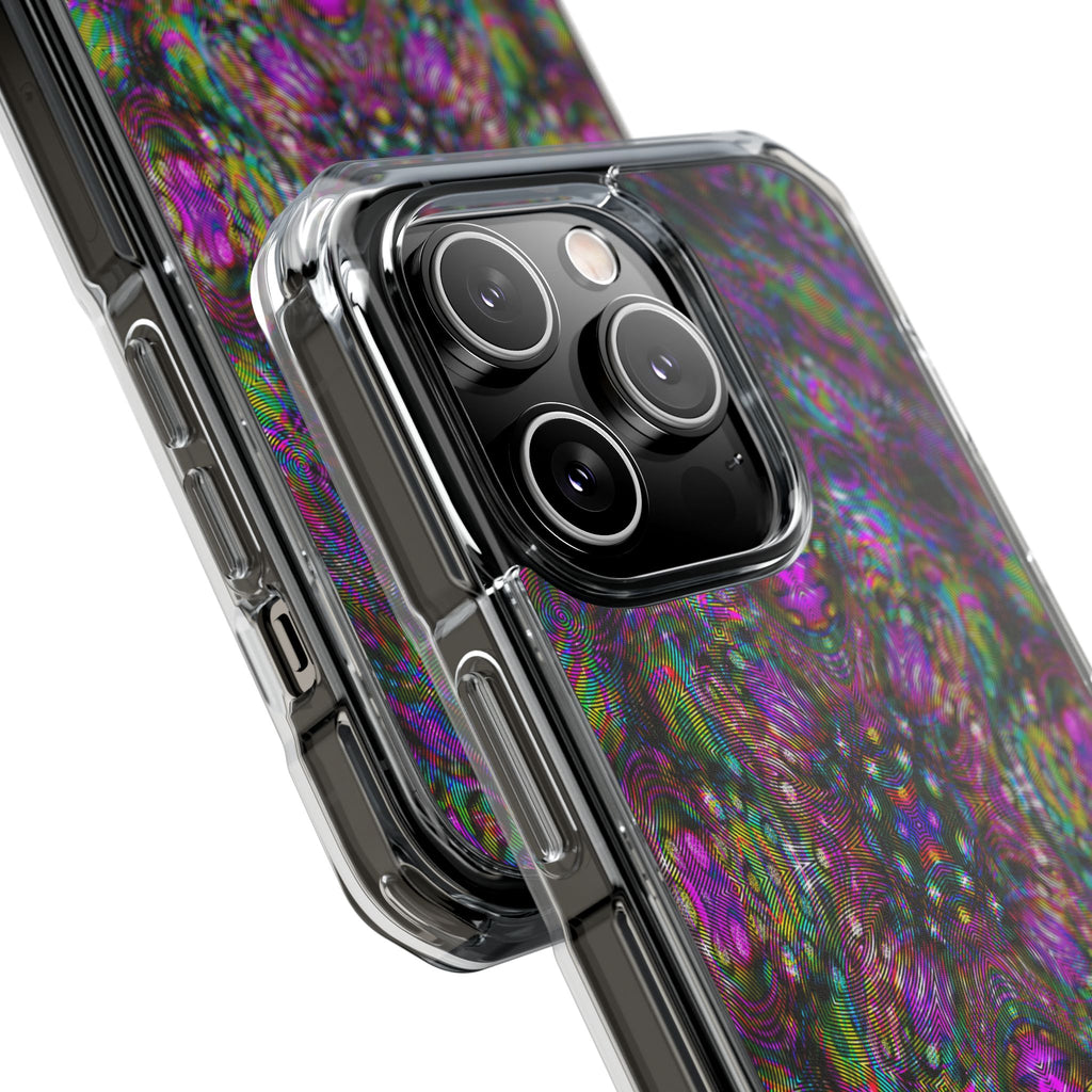 iPhone 14 Magnetic Clear Impact Case - DMT Scribe Tiles No.5