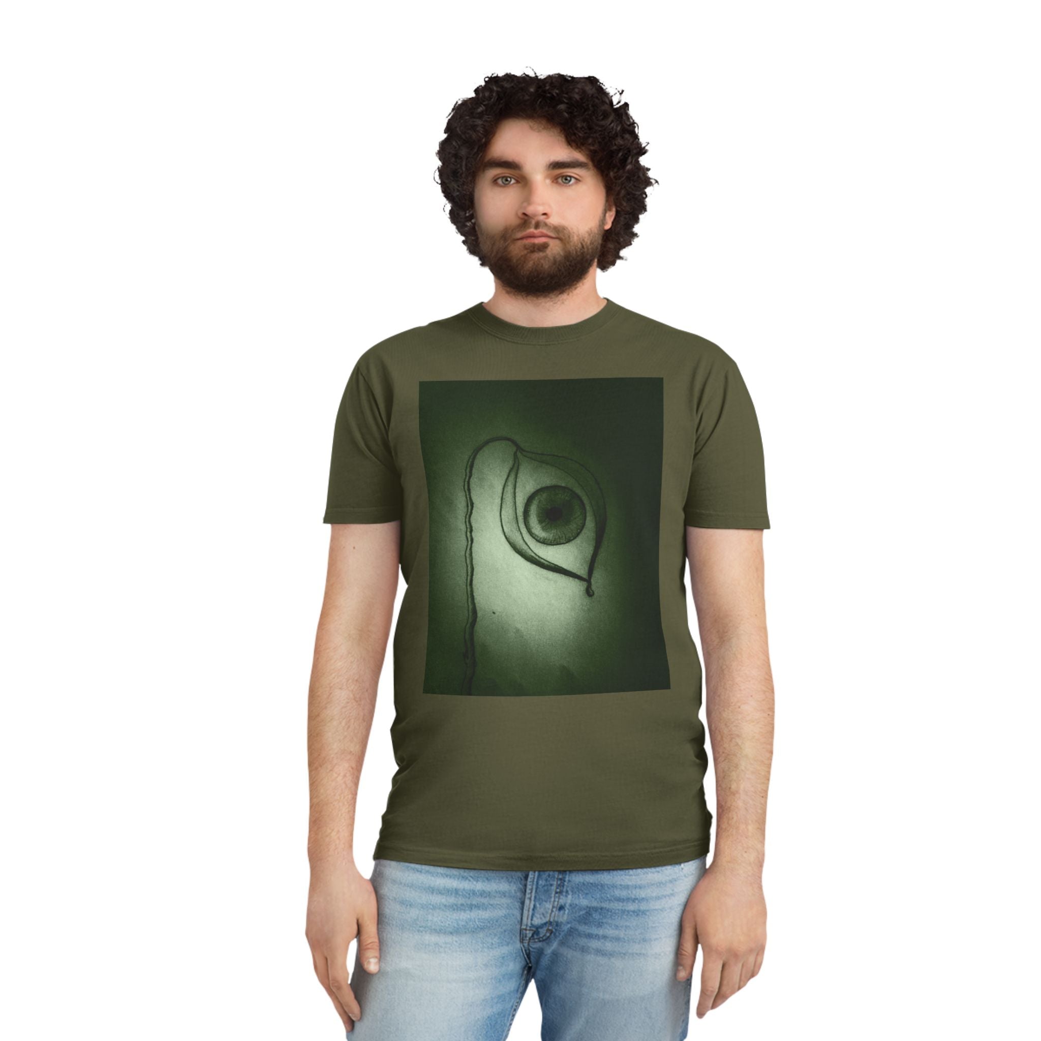 Unisex Faded Shirt - Eye Plants No.2