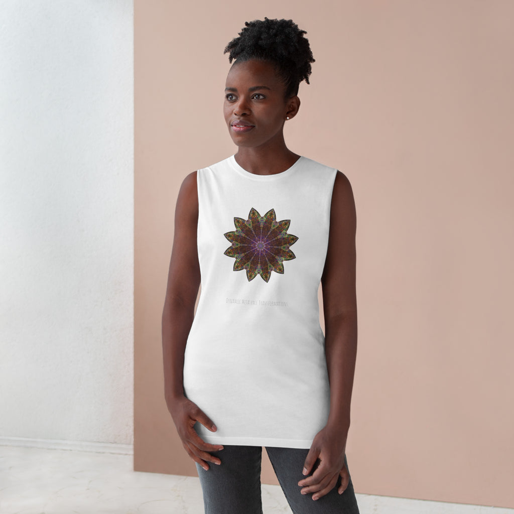 Unisex Barnard Tank - Love Light Mandalas No.13