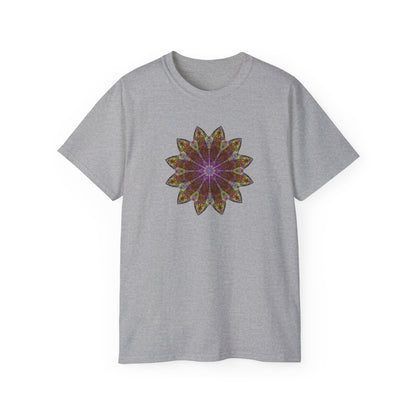 Unisex Ultra Cotton Tee - Love Light Mandalas No.13