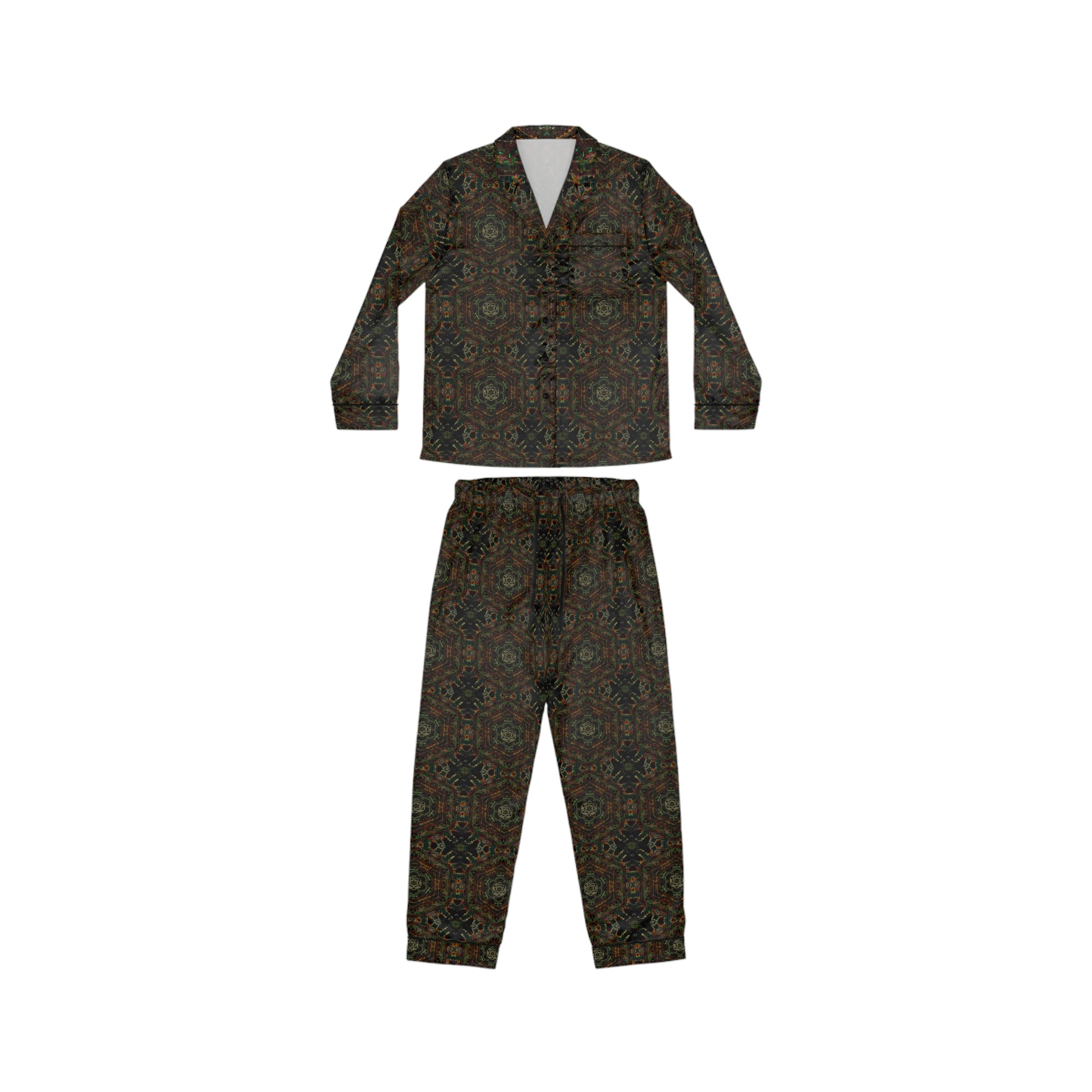 Women's Satin Pajamas - DK Series No.14