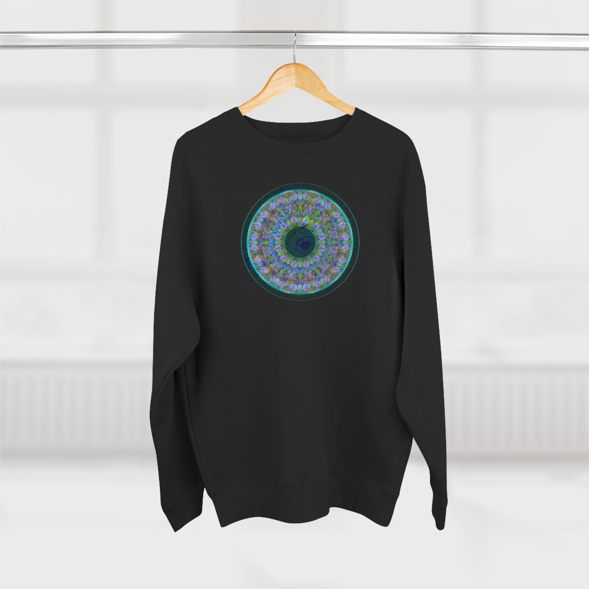 Unisex Crewneck Sweatshirt - Love Light Spheres No.M15K7