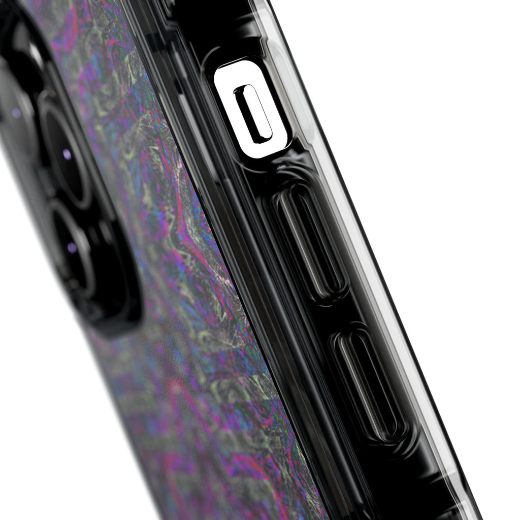 iPhone 14 Magnetic Clear Impact Case - P5 Kaleidoscopic No.33