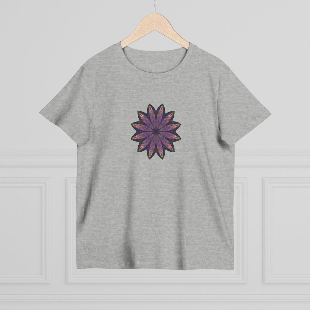 Women’s Maple Tee - Love Light Mandalas No.24